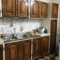 کابینت با درب تمام چوب