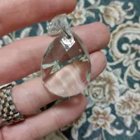 کریستال لوستر پرده کریستالی اباژور|لوستر و چراغ آویز|مشهد, هنرور|دیوار