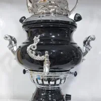 سماور گازی کار تهران/طرح سنگ8.10لیتری قوری سرامیکی|سماور، چای‌ساز، قهوه‌ساز|زاهدان, |دیوار