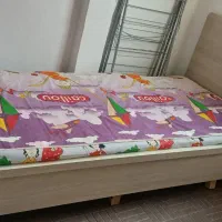 فروش تخت تک نفره باتشک درحدنو