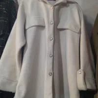 پالتو موهر وارداتی  بسیار گرم  فقط یک عدد رنگ شیری