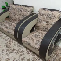 مبل هفت نفره بدنه چرم