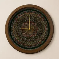 ساعت دیواری فرش ابریشم