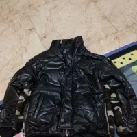کاپشن چرم و مخمل
