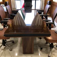 ست مدیریت وکنفرانس۶نفره/درحدنو/شیک/کامل|مبلمان اداری|تهران, تجریش|دیوار