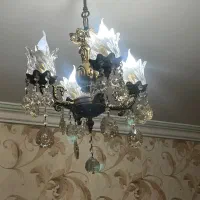 لوستر ۴ شاخه برنز