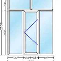 تولید درب و پنجره تحویل یک روزه