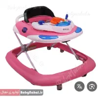 روروئک دخترانه و تاب پلاستیکی