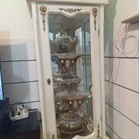 بوفه ویترین دکور کوتاه