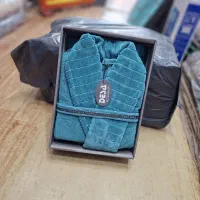 حوله تن پوش دو رویه نخ