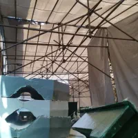 چادر برزنت سقف روی داربست دوخت و سایبان|کوهنوردی و کمپینگ|تهران, تهرانسر شرقی|دیوار