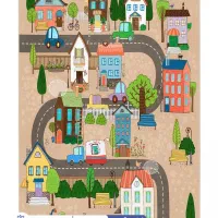 فرش اتاق کودک قیمت مناسب|فرش|تهران, میدان ولیعصر|دیوار