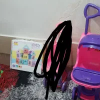 کالسکه  اسباب بازی آجر خونه سازی ارک اسباب بازی|اسباب‌بازی بچه|شیراز, شهرک مهدی‌آباد|دیوار