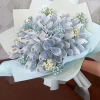 پول آرایی باکس نوزاد تولدباکس گل باکس پول دسته گل|گل مصنوعی|زنجان, |دیوار