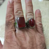 فروش انگشتر ناب هر دو باهم 15تومن|جواهرات|قزوین, |دیوار