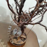 کلبه درختی دکوری مینیاتوری|مجسمه، تندیس، ماکت|تهران, سلسبیل شمالی|دیوار