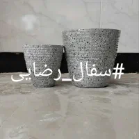 گلدان سفالی لالجین|گل و گیاه طبیعی|قرچک, زیبا شهر|دیوار