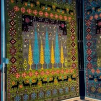 سه ترنج سبز۱۲۰۰شانه مسطح جدید تراکم اصل اصل۳۶۰۰