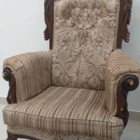 مبل کلاسیک و راحتی|مبلمان خانگی و میز عسلی|ایوان, |دیوار