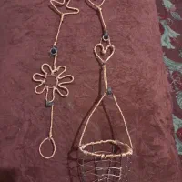 ذغال گردان دست ساز طرح عاشقانه