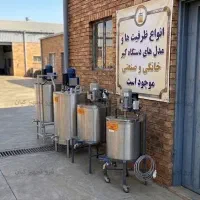 کره گیر ۱۰۰ لیتری استیل مخصوص تولید دوغ و کره محلی
