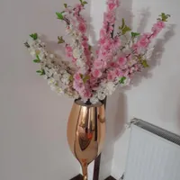 گل با گلدان