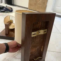 یک جفت دیوارکوب چوبی درحد آک|لوستر و چراغ آویز|تهران, ائمه اطهار|دیوار