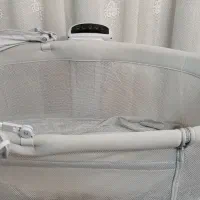 تخت کنار مادر و گهواره برقی ماستلا|تخت و صندلی بچه|قم, باجک سه|دیوار