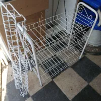 سبدظرفی ببین مدلهاشو وجاکفشی فلزی|آب‌چکان و نظم‌دهنده ظروف|شیراز, سعدیه جنوبی|دیوار