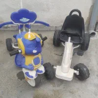 دوعدوچرخه بچه گانه ویک کالسکه