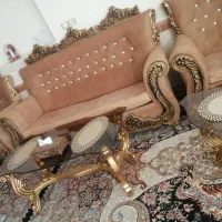مبل 7نفره بامیز عسلی ست