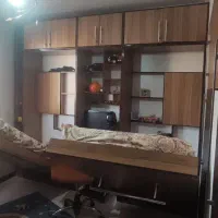 تختخواب دیواری مدرن+جک ۳۰۰۰ نیوتن نصب فوری ورایگان|تخت و سرویس خواب|اصفهان, خانه اصفهان|دیوار