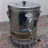 سماور گازی ۲۰ لیتری استیل کار ترموکوبل دار
