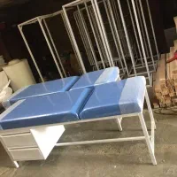 تخت معاینه اپیلاسیون کمددار کشودار ترالی