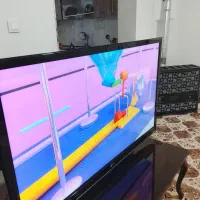 تلوزیون50اینج اصلی الجی کره درحدنو باریک باگارانتی|تلویزیون و پروژکتور|نیشابور, فردوسی جنوبی|دیوار