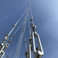 اجرا و نصب دکل مهاری و لینک رادیویی