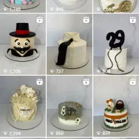 سفارش وآموزش کیک تولد و کافی شاپی|خدمات پذیرایی، مراسم|اصفهان, ارغوانیه|دیوار