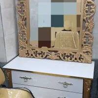 میز و اینه و کنسول آرایشگاه زنانه (نو)