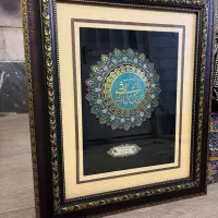 قاب عکس مینا کاری و قلم زنی