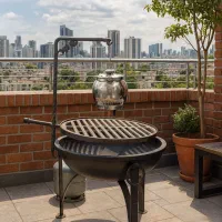 آتشدان/ ویلایی / گازی/زغالی/ ۲ کاره