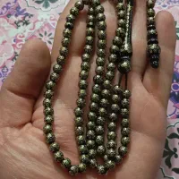 تسبیح نقره کوب بامسوار