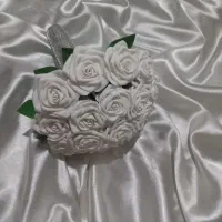 دسته گل عروس|گل مصنوعی|بروجرد, |دیوار