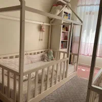 دو عدد تخت یک نفره چوب|تخت و سرویس خواب|تهران, جردن|دیوار