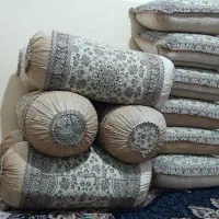 ۶عدد بالشت با۶عدد پشتی جنس عالی به فروش میرسد|رختخواب، بالش، پتو|یاسوج, |دیوار