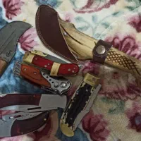 چاقو و هندزفری و کله شارژی اصل