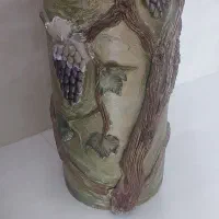 گلدان گلی استوانه ای|صنایع دستی و سایر لوازم تزئینی|قم, باجک دو|دیوار
