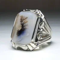 انگشتره شجره سلیمانی|جواهرات|آسارا, |دیوار