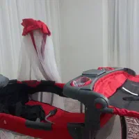تخت پارک کودک گهواره شو و چرخدار کنار مادر|تخت و صندلی بچه|تهران, فرمانیه|دیوار
