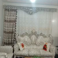 پرده در حد نو و تابلو فروشی