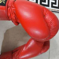 دستکش چرم  بوکس|تجهیزات ورزشی|قم, خاکفرج|دیوار